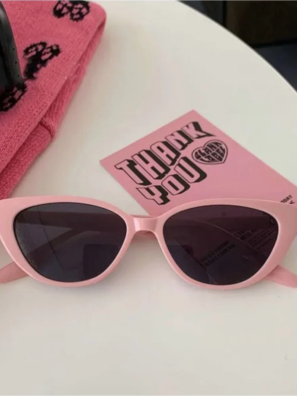 Pink Cat Eye Sunglasses for Women - Fashion Accessory